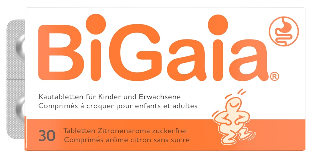 BIGAIA Kautabl mit Lactobacillus reuteri Blist 30 Stk