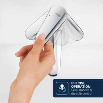 Grohe Dice wastafelmengkraan XL-Size Chroom