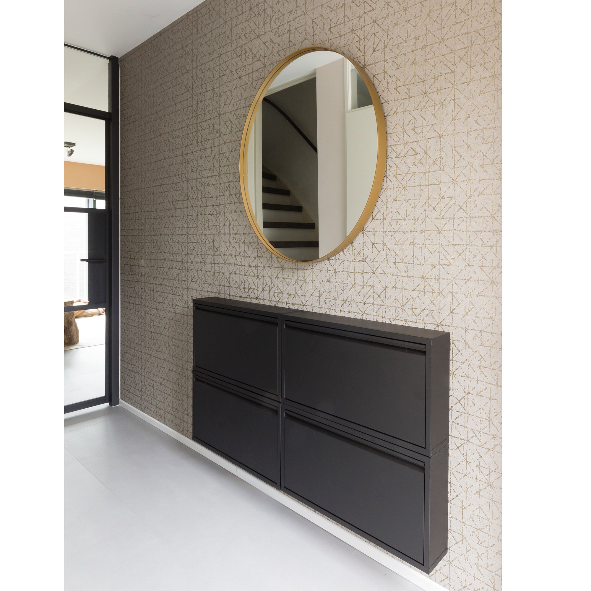 Spinder Design Billy 1 Schoenenkast - Zwart
