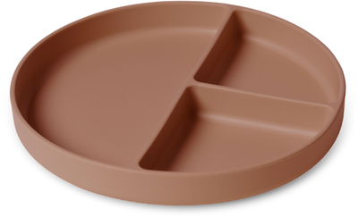 nuuroo Mingo Delt Tallerken Silikon, Chocolate Malt