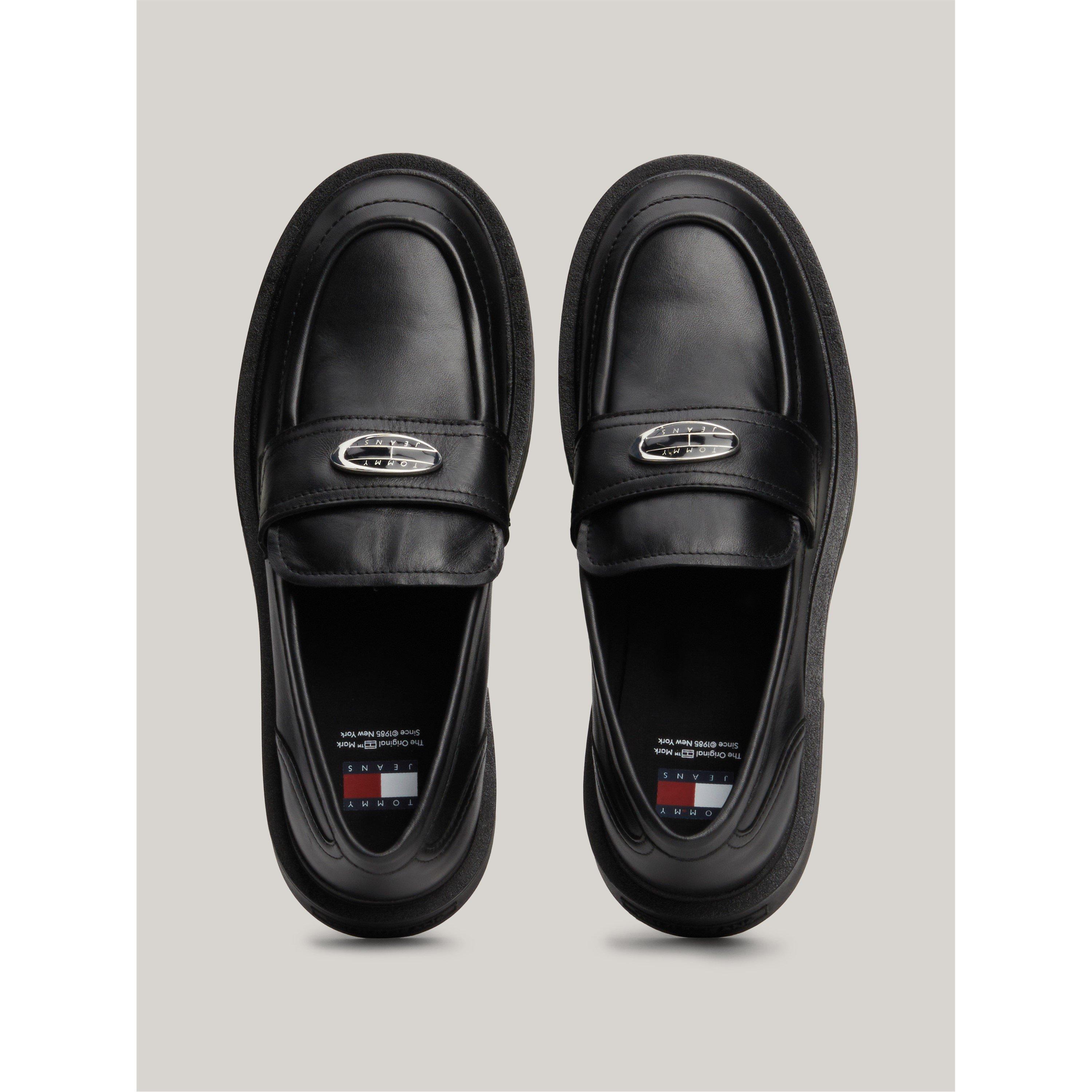 Tommy Jeans TJ Logo Loafers Womens