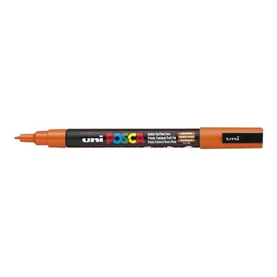 Posca - Marqueur peinture pointe fine - orange foncé