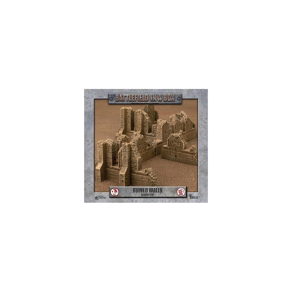 Battlefield in a Box: Sandstone - Walls