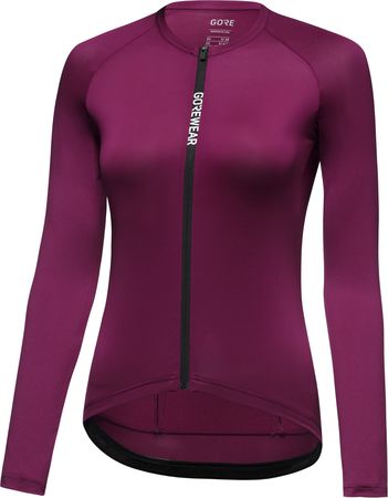 SPINSHIFT Damen-Langarmtrikot  process purple  44