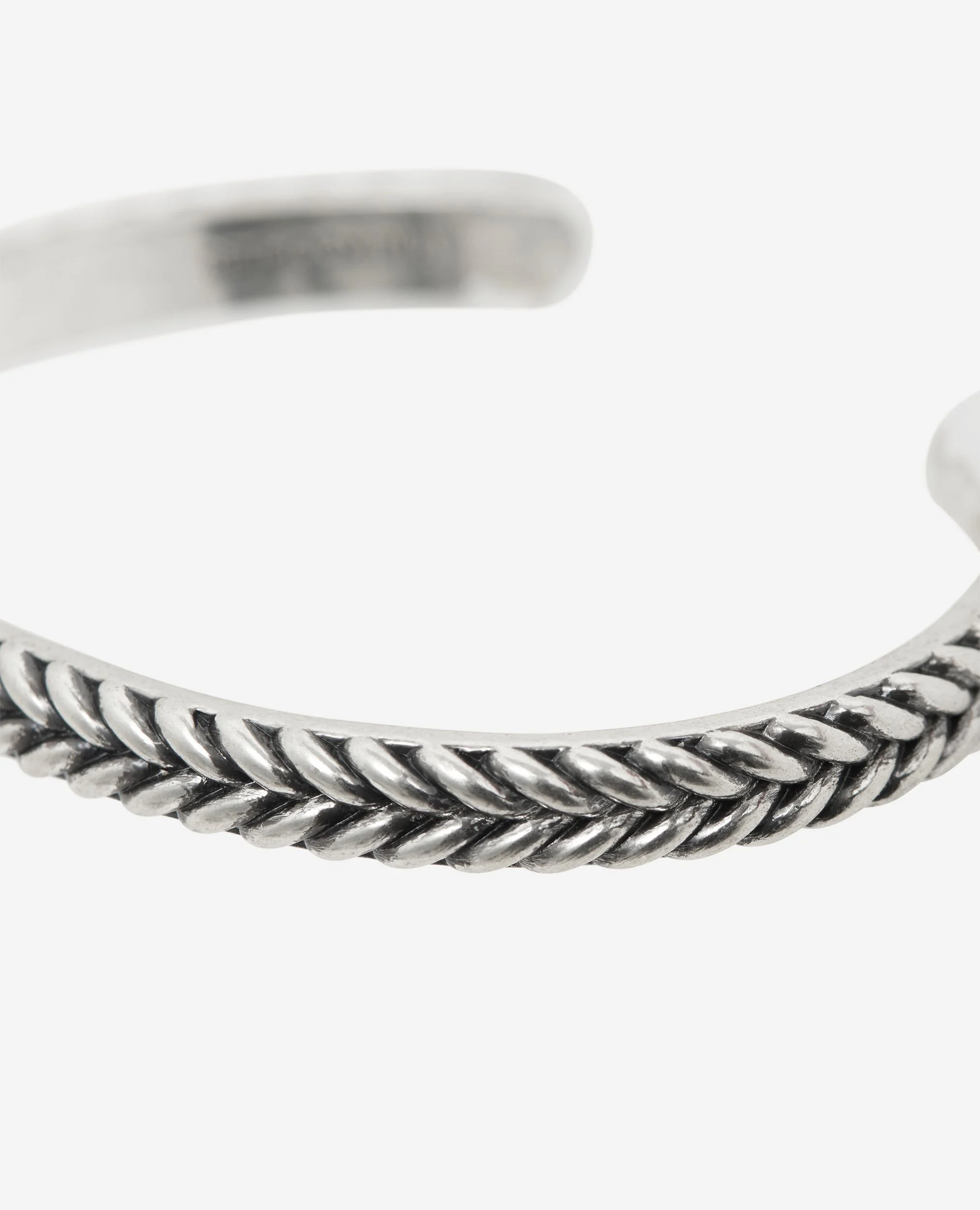 Bracelet jonc argenté