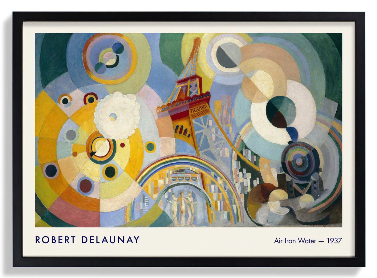 Air Iron Water von Robert Delaunay