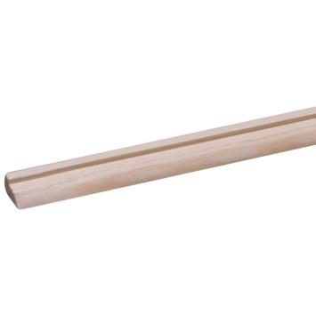 Glaslat grenen 9x15 mm lengte 270 cm
