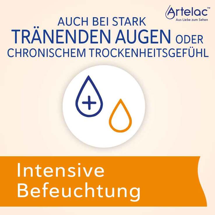 Artelac® Lipids Augengeltropfen für stark tränende Augen, 1X10 g