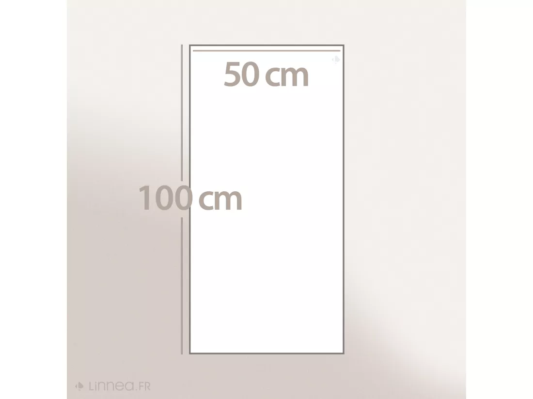 Serviette de toilette 50x100 cm PURE SQUARES Noir 550 g/m2