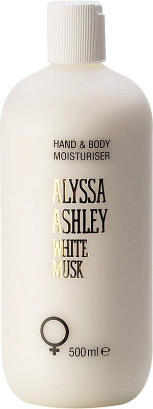 Alyssa Ashley - White Musk - Hand & Body Moisturiser - 500 ml - Bodylotion