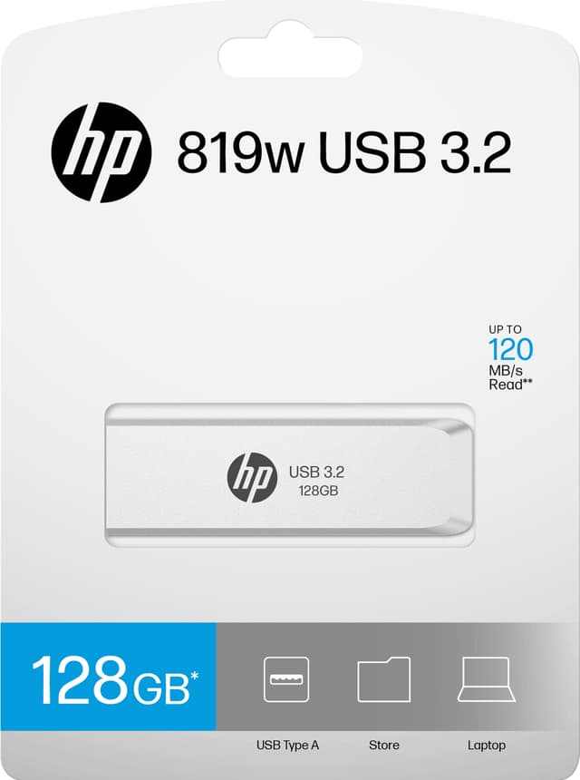 HP 819w USB 3.2 flashdrev 128 GB