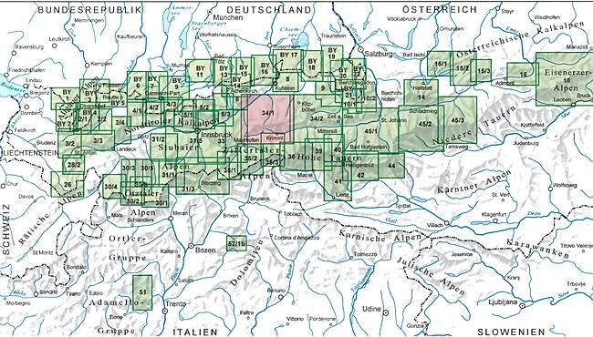 ALPENVEREIN - 34 1 KITZBUHELER ALPEN WEST 1 50 000