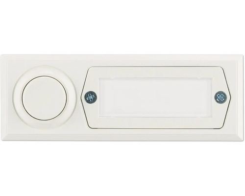 Grothe GRO51013 Opbouw drukknop 8-12V AC weerbestendig kunststof wit