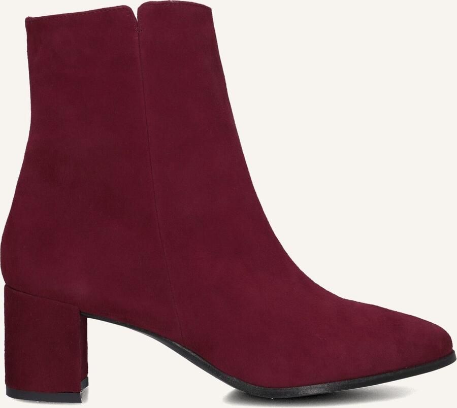 Notre-V 8560 Enkellaarsjes Enkelboots met rits Dames Rood