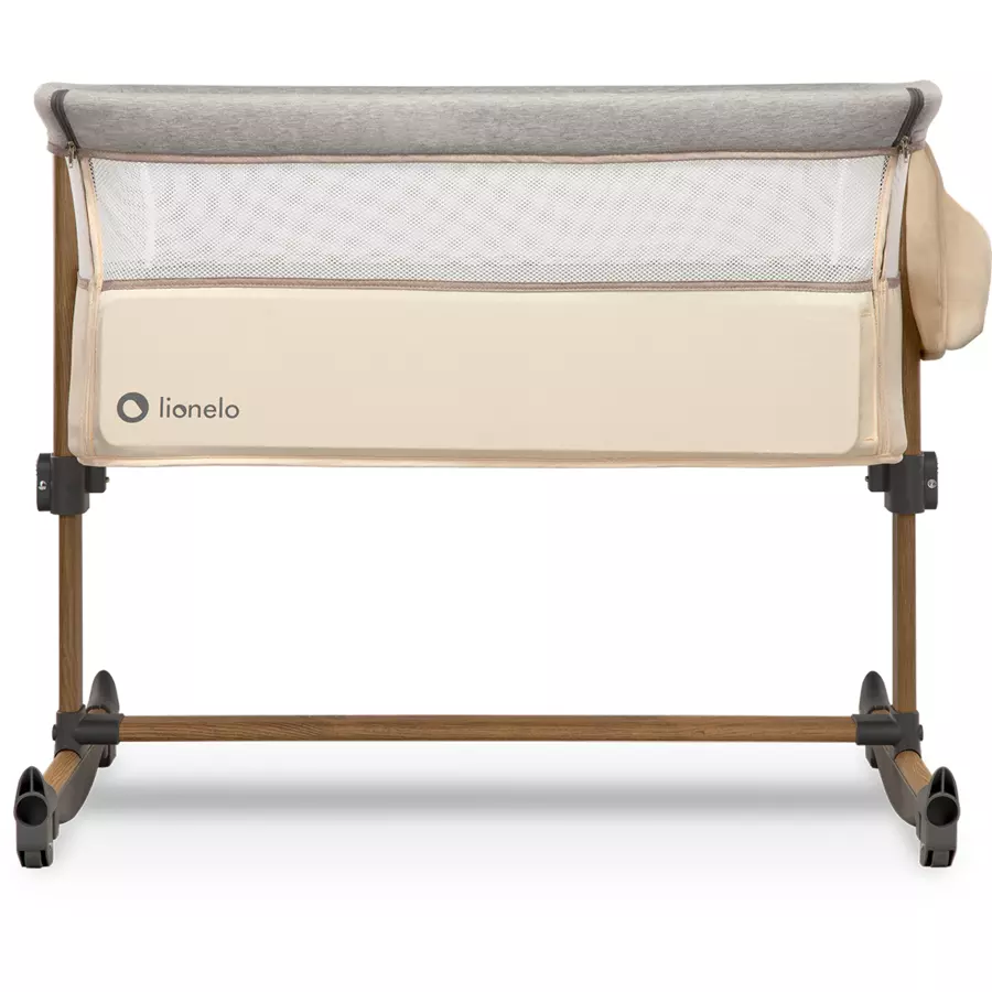 lionelo Beistellbett Leonie Beige Sand