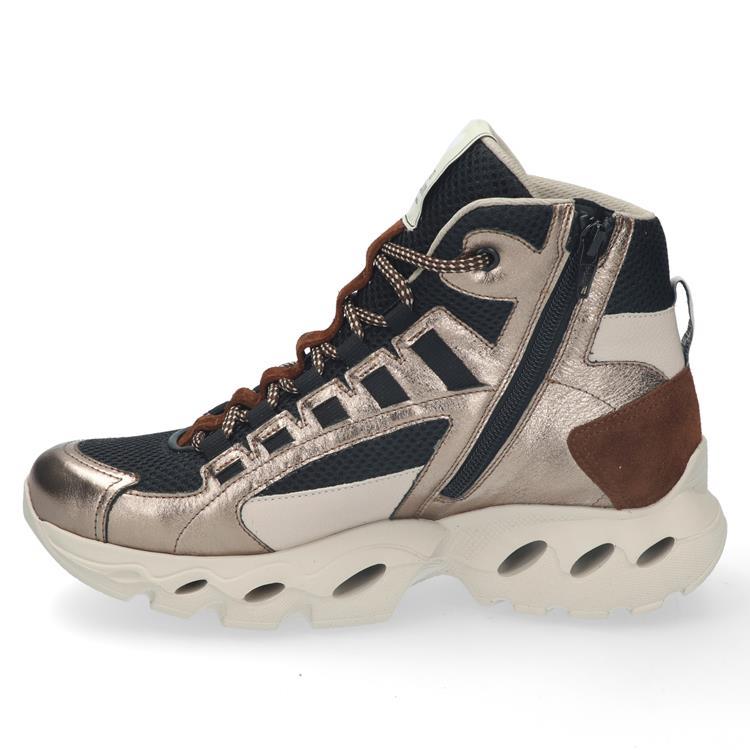 Durea 9831 wijdte K CHAMPAGNE/ZWART/COGNAC
