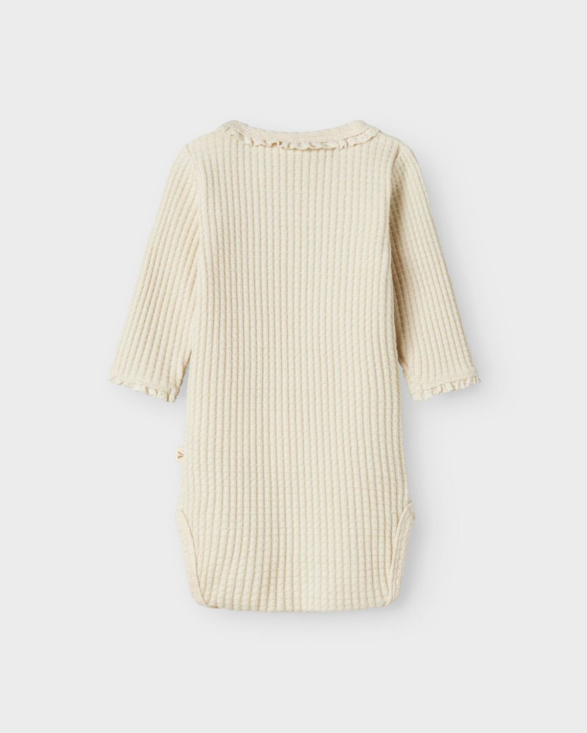 Body Langermet – Vaffelstoff, Øko Bomull | NBFOSANNE LS SLIM BODY LIL