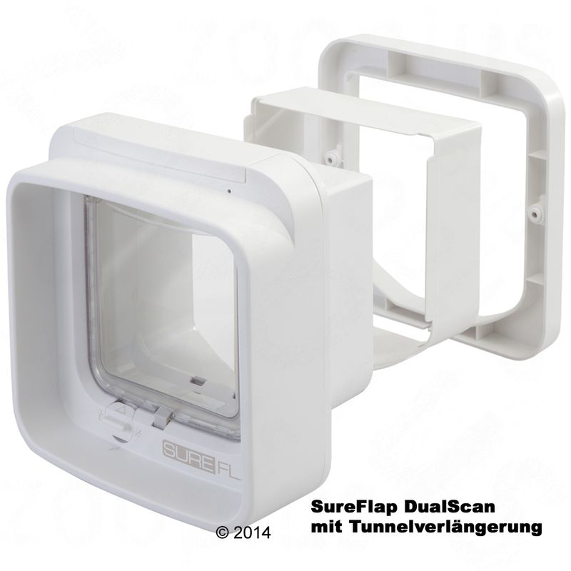Chatière à puce électronique SureFlap DualScan