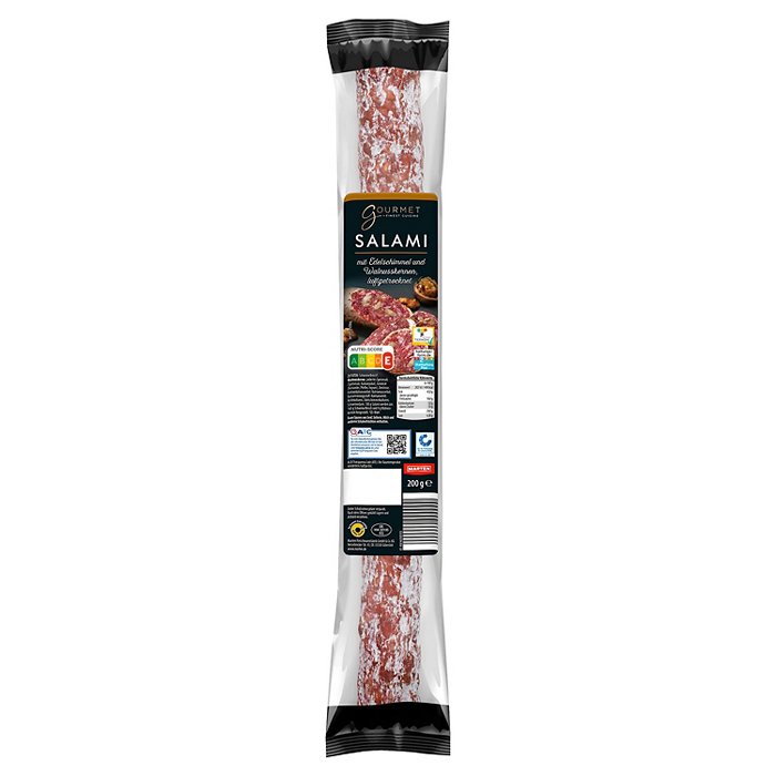 GOURMET FINEST CUISINE Gourmet Salami 200 g, Walnut