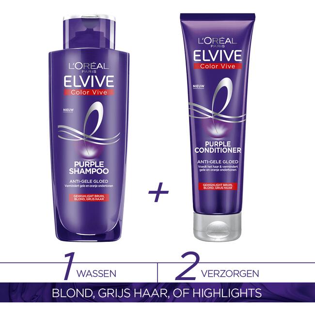 L'Oréal Paris Elvive Colour Protect Purple Conditioner 150 ML