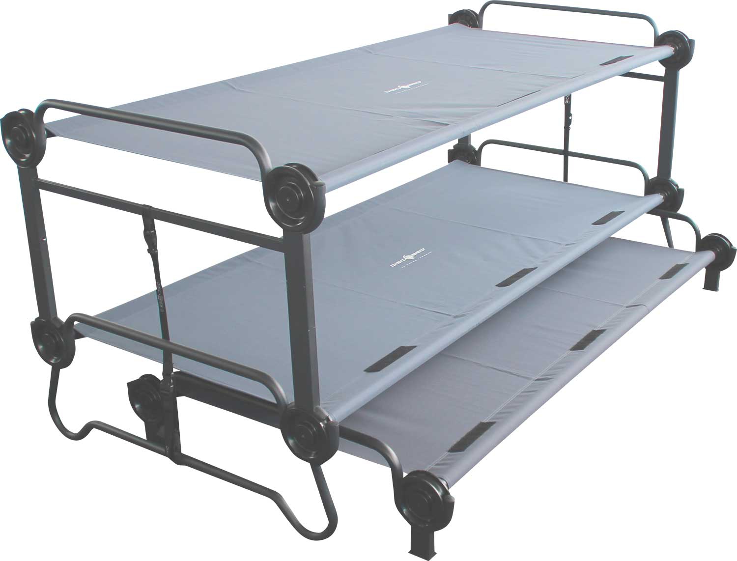 Disc-O-Bed Trundle Camping Feldbett ohne Seitentasche Anthrazit