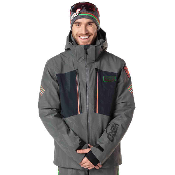 Veste de ski ROSSIGNOL HERO COURSE JKT ONYX GREY