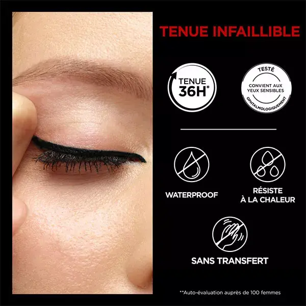 L'Oréal Paris Infallible Grip Delineador em Gel Automático Marrom Jeans