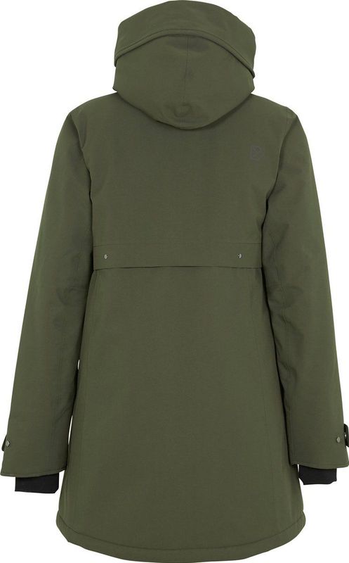Didriksons - Helle Parka 6 - Lange Jas - Olijfgroen - Waterdicht