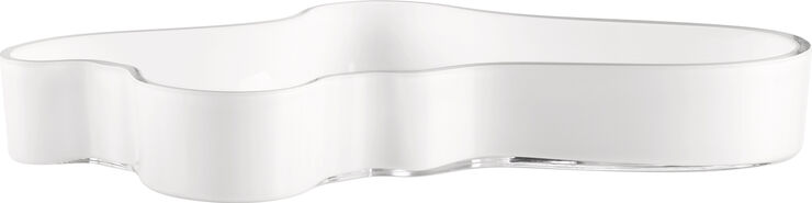 Iittala Aalto 38cm fad opal Hvid