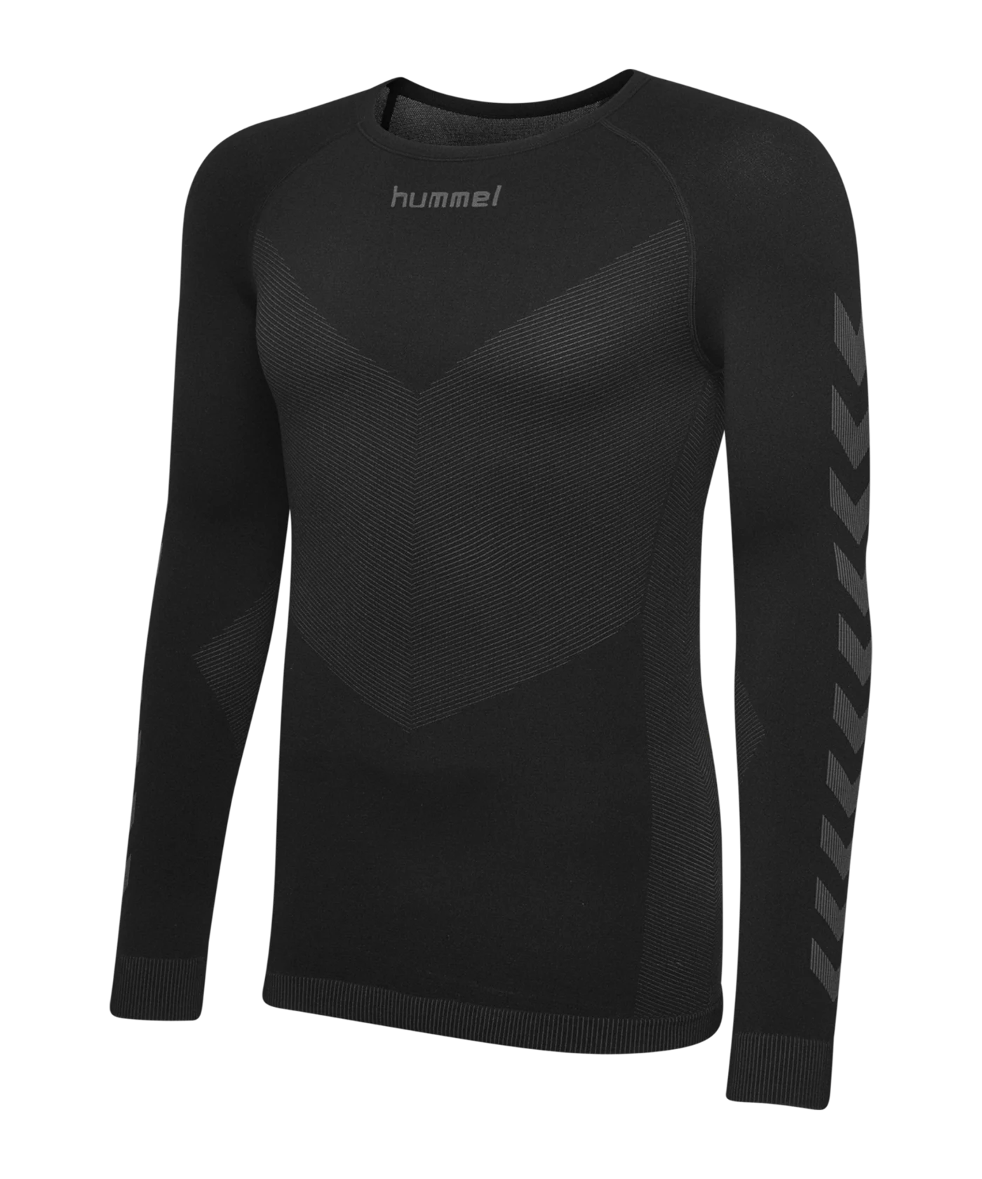 Hummel First Seamless Longsleeve Schwarz F2001