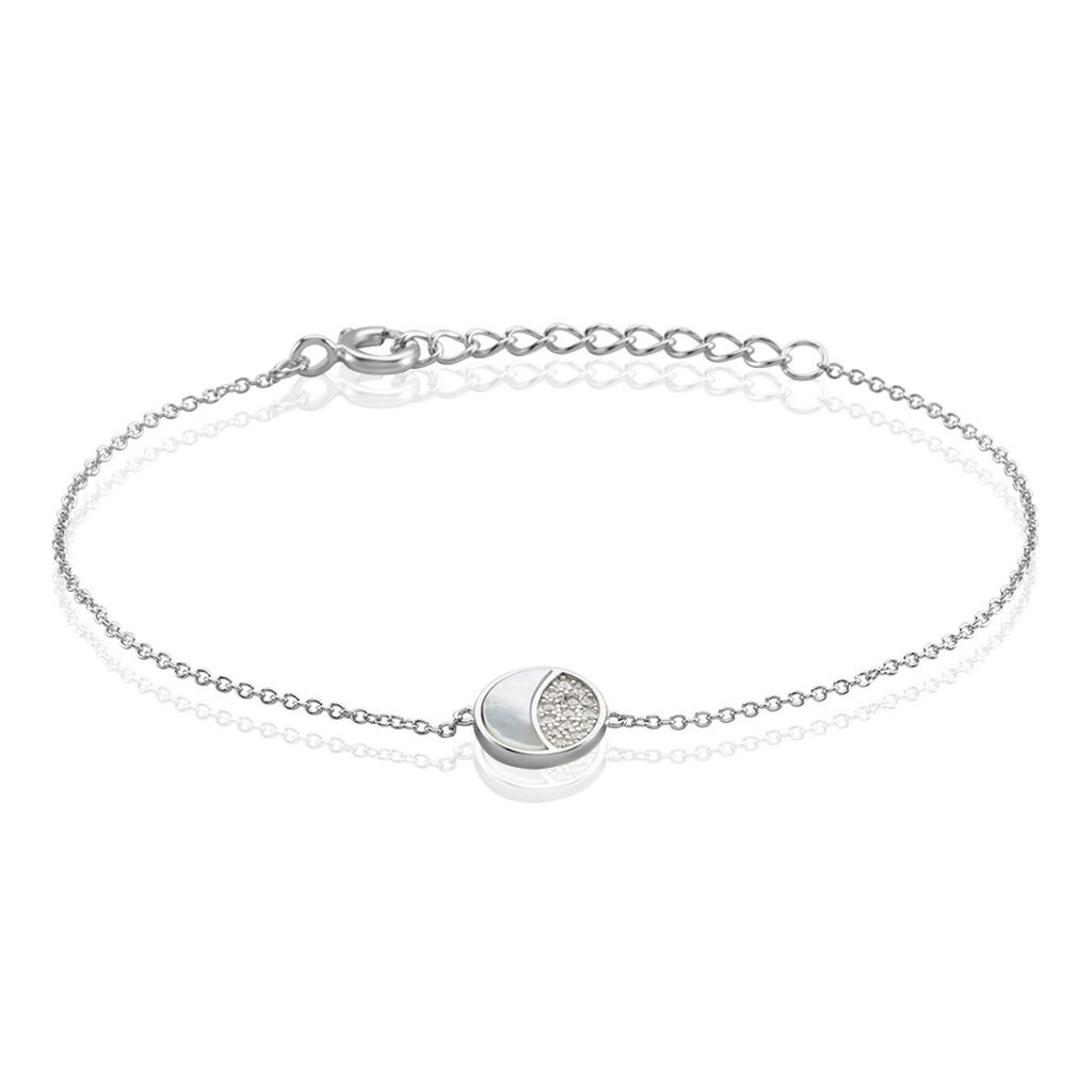 Bracelet Argent Haile Oxydes De Zirconium