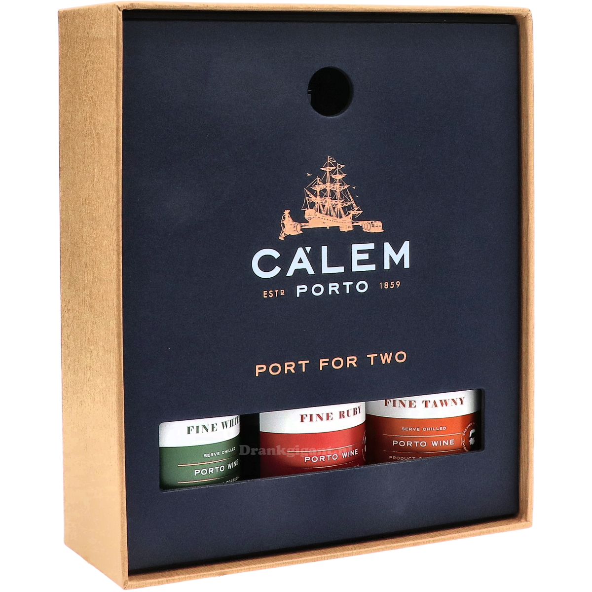 Calem Porto Port For Two Cadeaupakket 3x20cl 60 cl