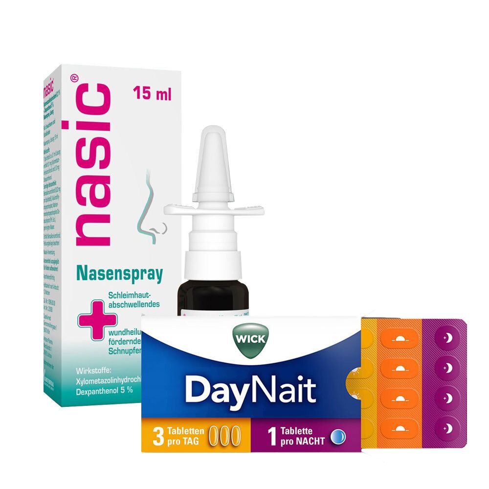 nasic® Nasenspray + WICK DayNait