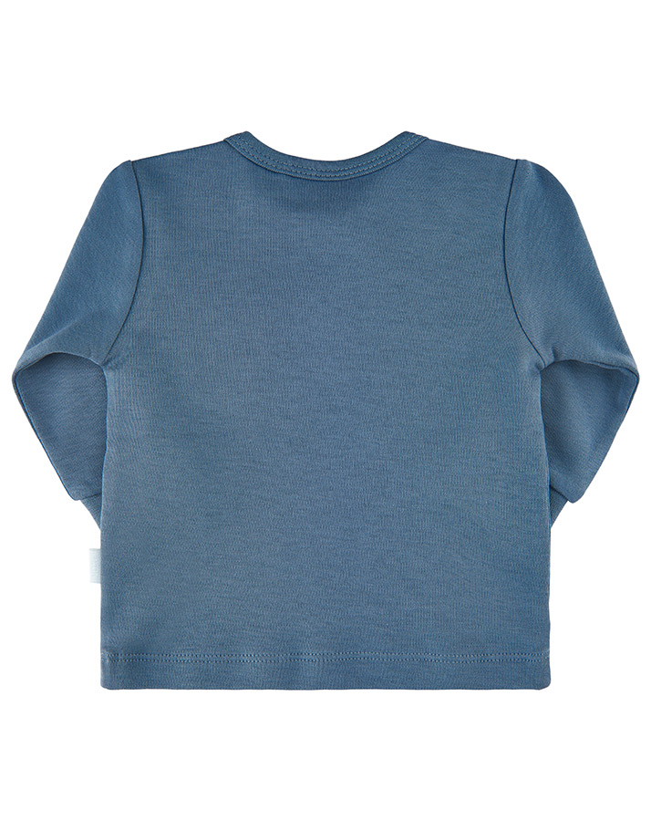 Langarmshirt INFINITY SOLID in blau