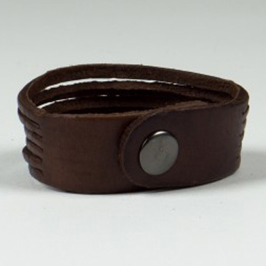 Lederarmband 'Randy', braun, L 22 cm, B 2 cm günstig bestellen