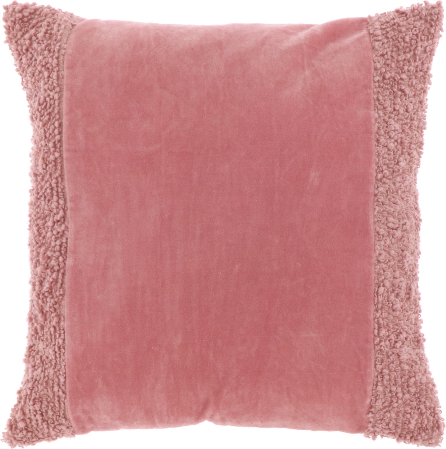 Unique Living sierkussen Wess roze45 x 45 cm