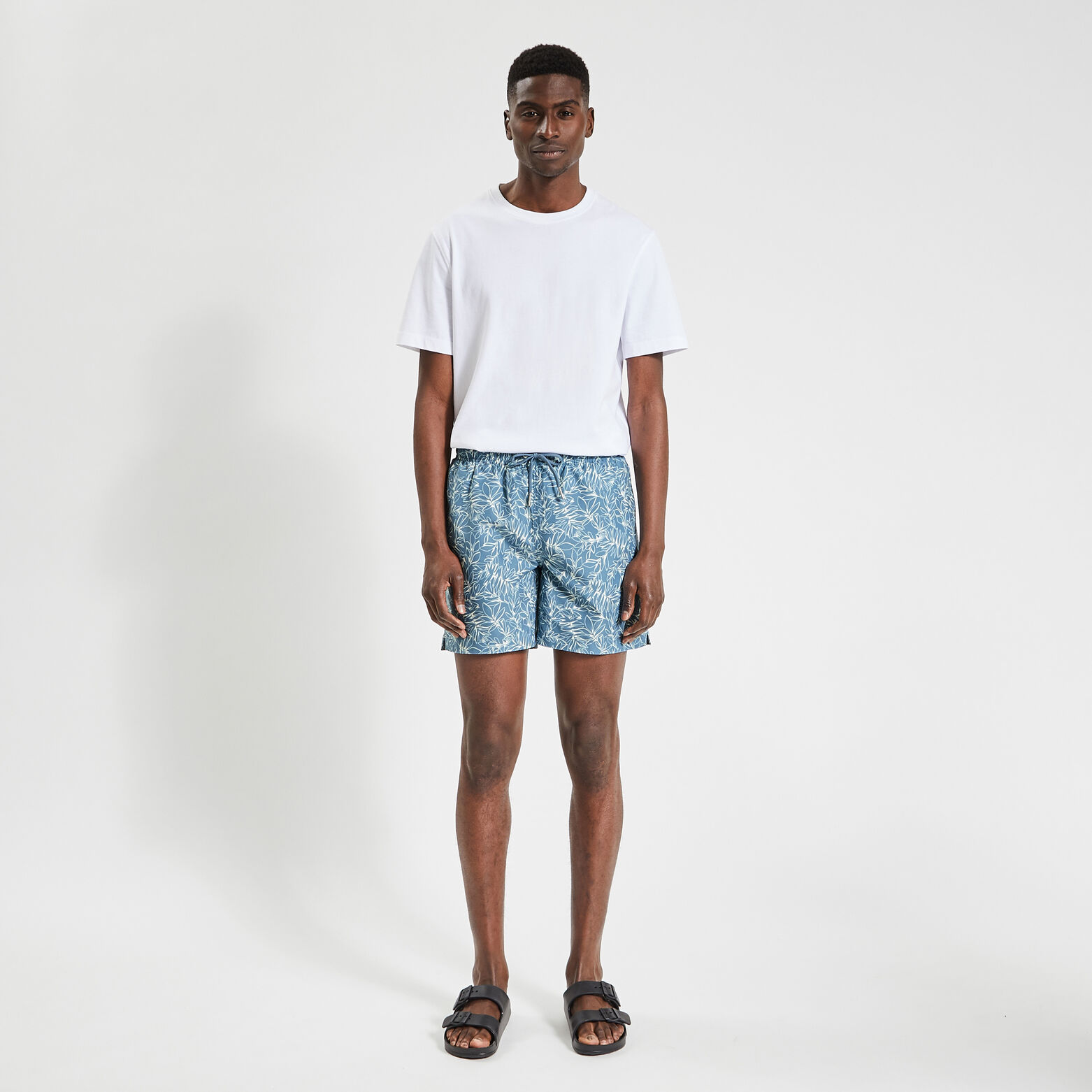 Maillot de bain imprimé Bleu