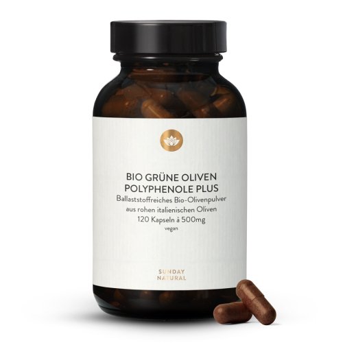 Sunday Natural Products  Bio Grüne Oliven Polyphenole Plus