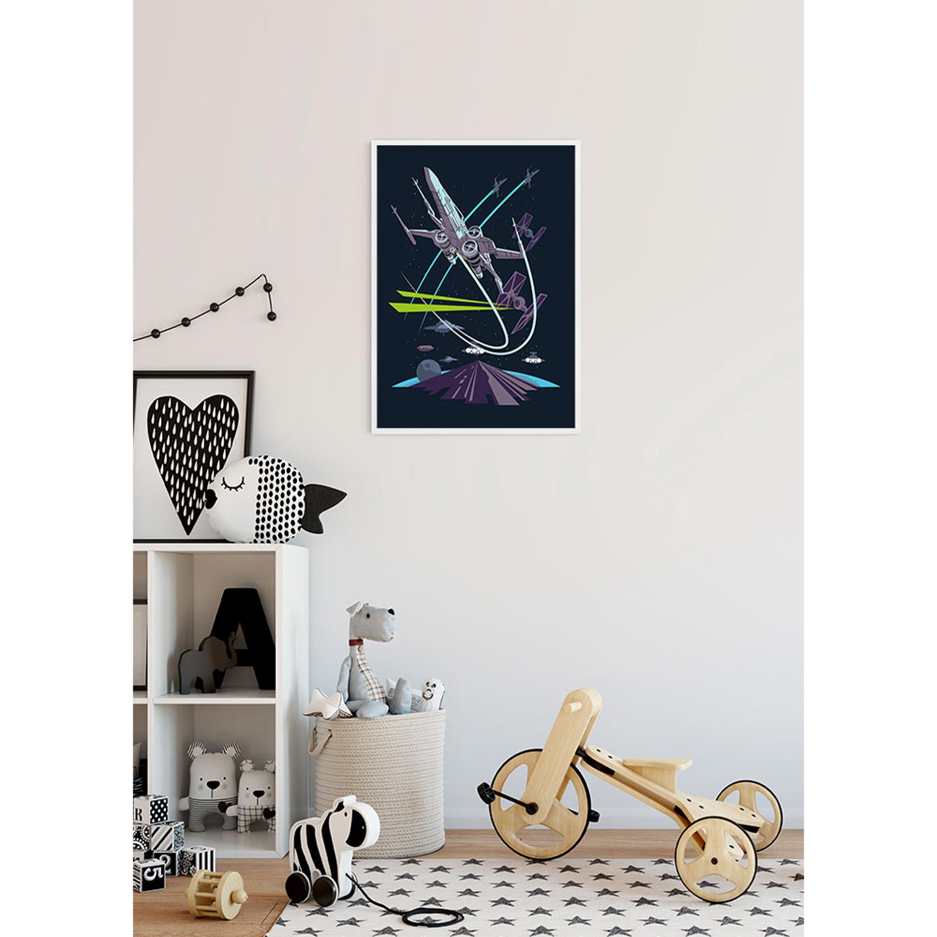 Wandbild STAR WARS CLASSIC VECTOR - 50x70 cm
