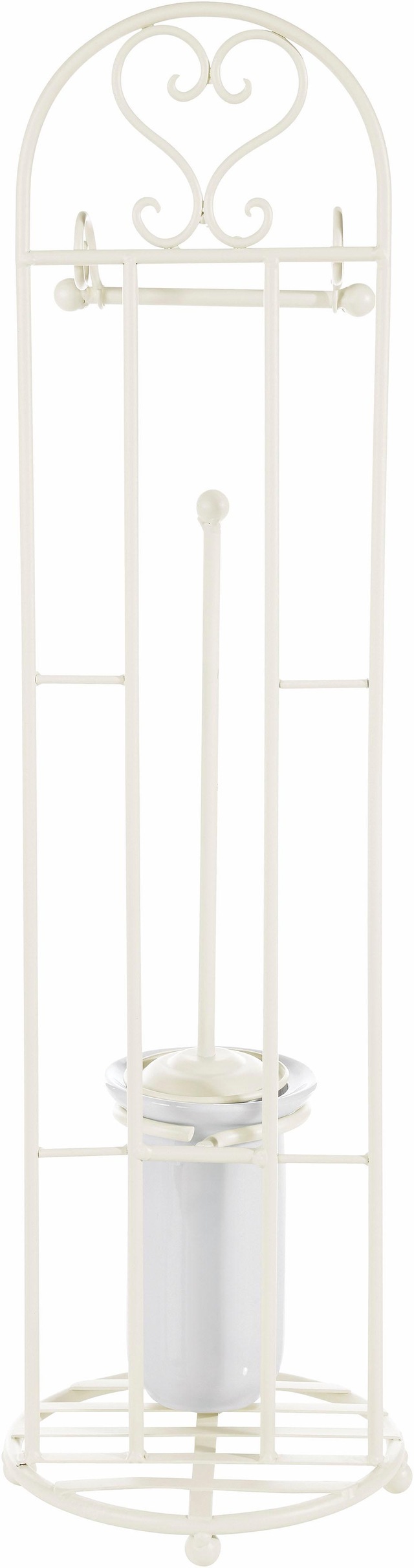 Ambiente Haus Toilettenpapierhalter »Antik« antikweiss