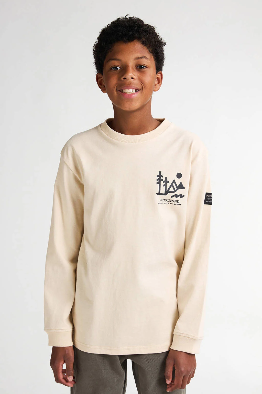 Petrol Industries longsleeve ecru