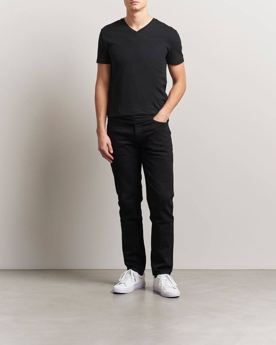 Polo Ralph Lauren 3-Pack V Neck T-Shirt White/Grey/Black