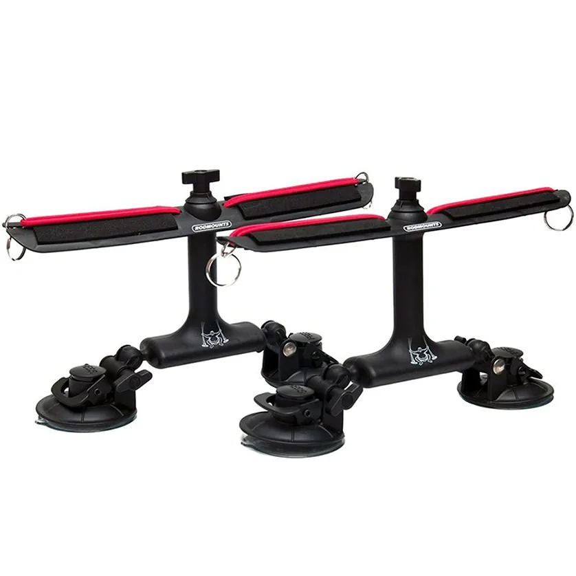 Rodmounts Sumo Suction Mount Rod Carrier Råsterk Stangholder Til Bil