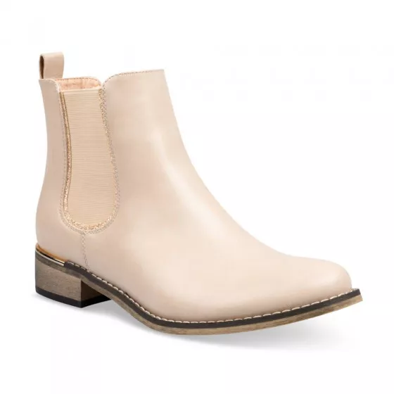 Bottines BEIGE LITTLE LOLITA