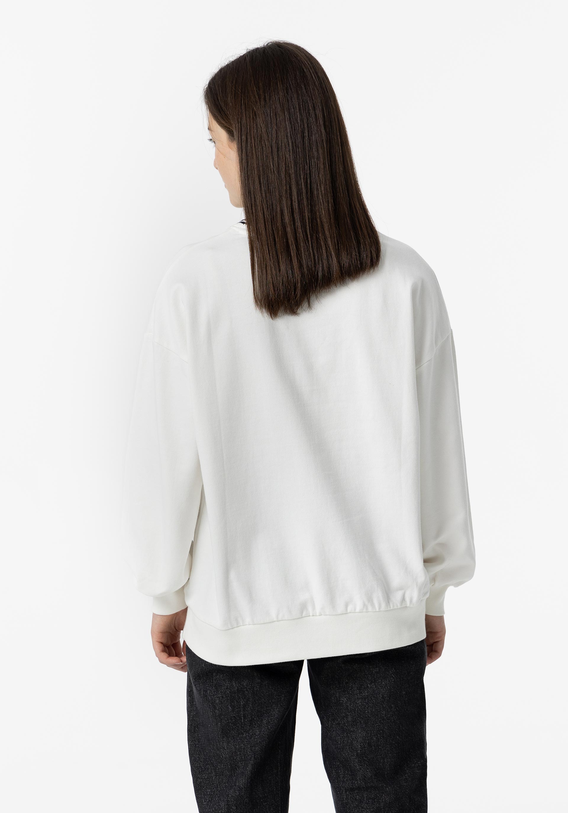 Sweatshirt com Estampado Frontal