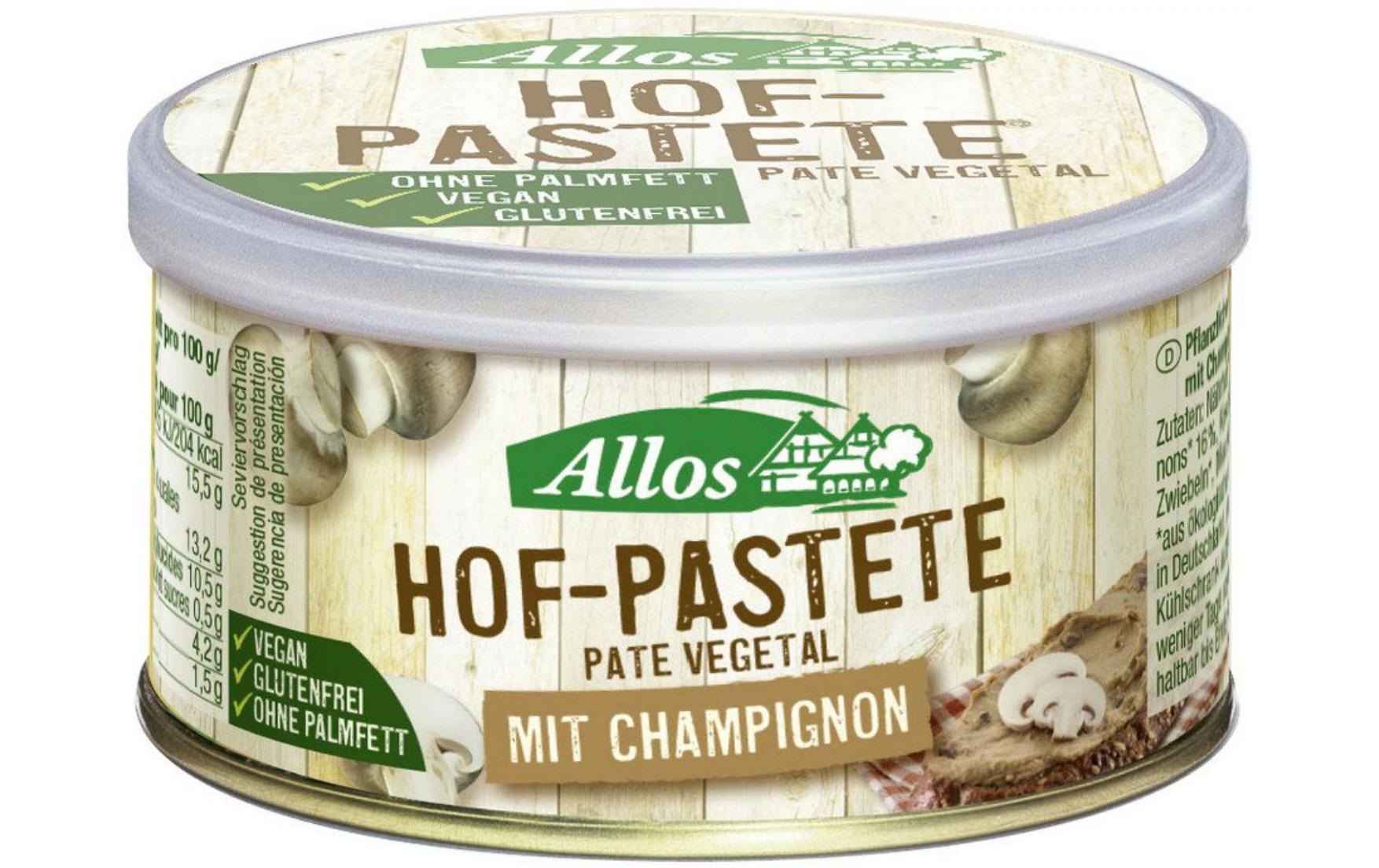 Bio Hof Pastete Champignon Dose 125 gBio Hof Pastete Champignon