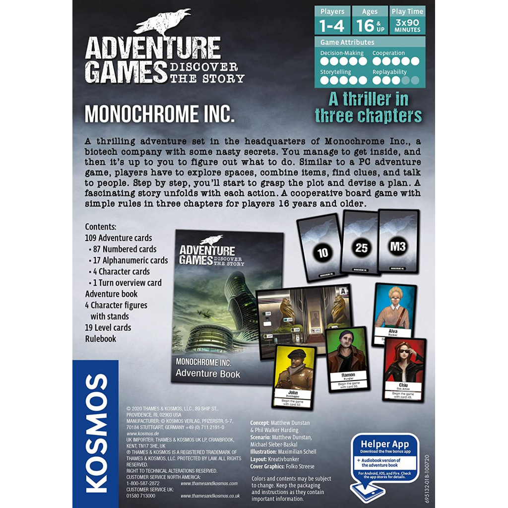 Adventure Games - Monochrome Inc.