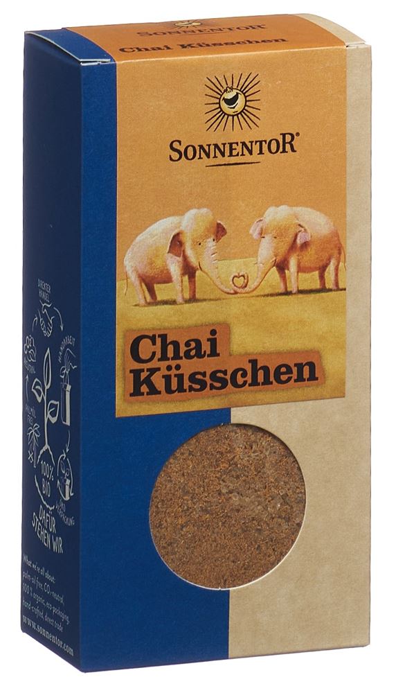 SONNENTOR Chai Küsschen Gewürzblüten refill BIO Btl 70 g