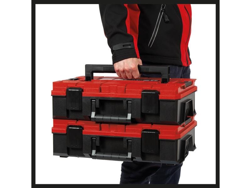 Einhell Systemkoffer E-Case S-F -teilig System Box