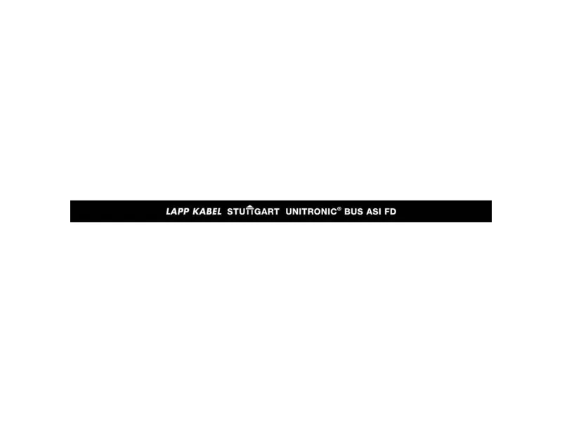LAPP 2170358/500 Busledning UNITRONIC® BUS 2 x 1.5 mm² Sort 500 m